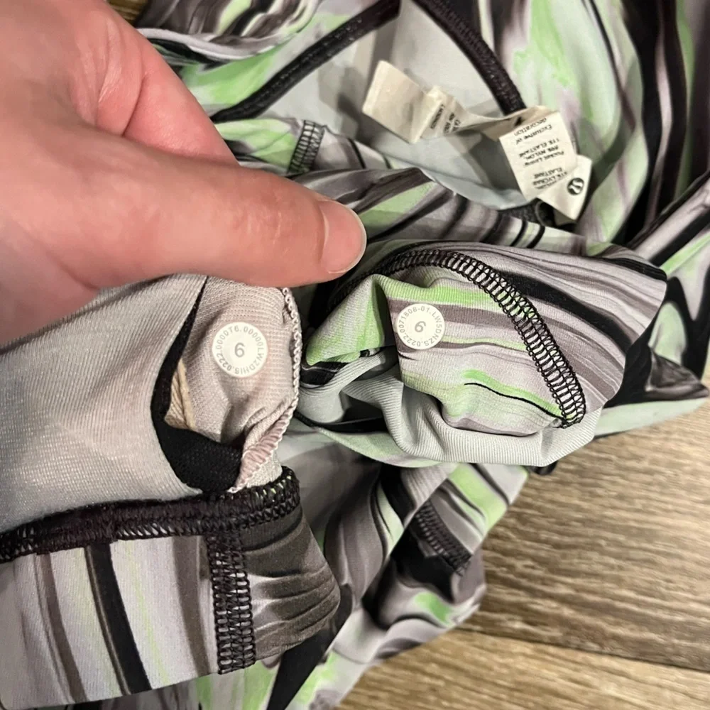 Lululemon Swift Speed High-Rise Tight & Energy Bra Matching Set Size 6
